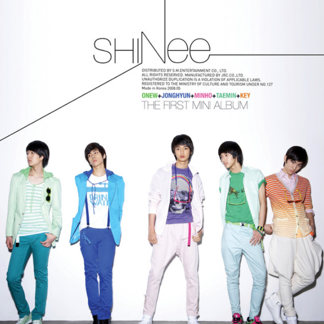 SHINee The First Mini Album album cover